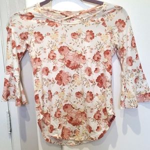 Floral kid's top